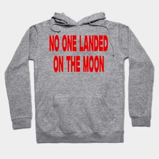 No One Landed on the Moon Shirt Fake Moon Landing Flat Earth Shirt Flat Earth Conspiracy Hoodie